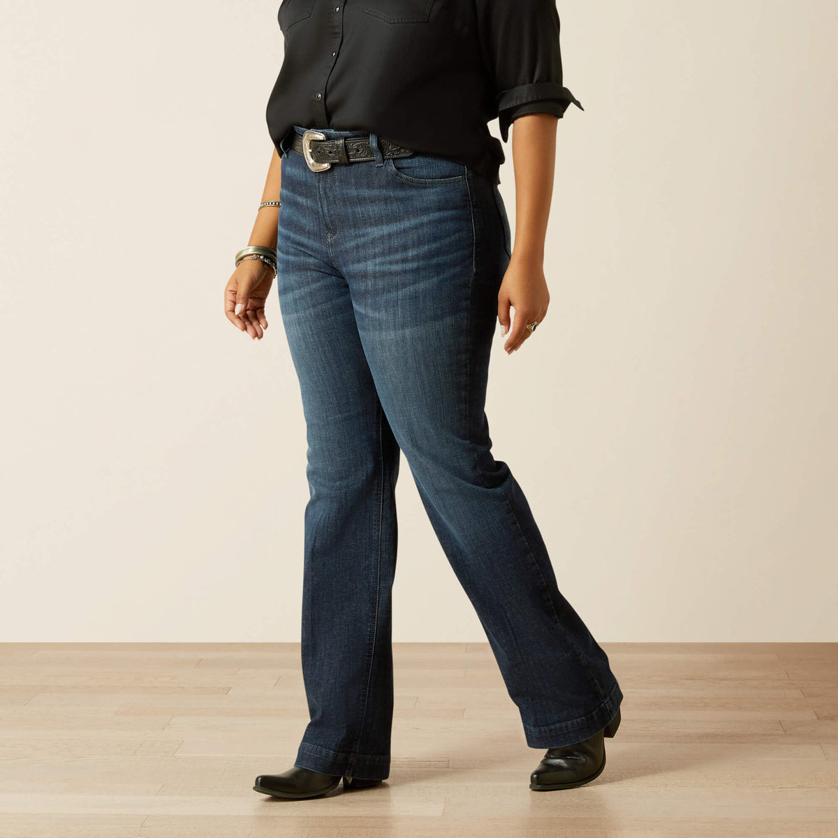 High Rise Frazey Slim Trouser Jeans - Ariat Best Seller