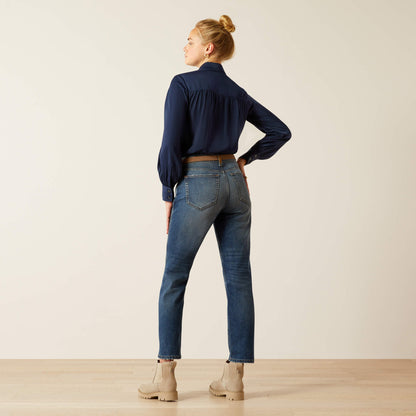 High Rise Bridle Slim Straight Leg Jeans - Ariat Sale