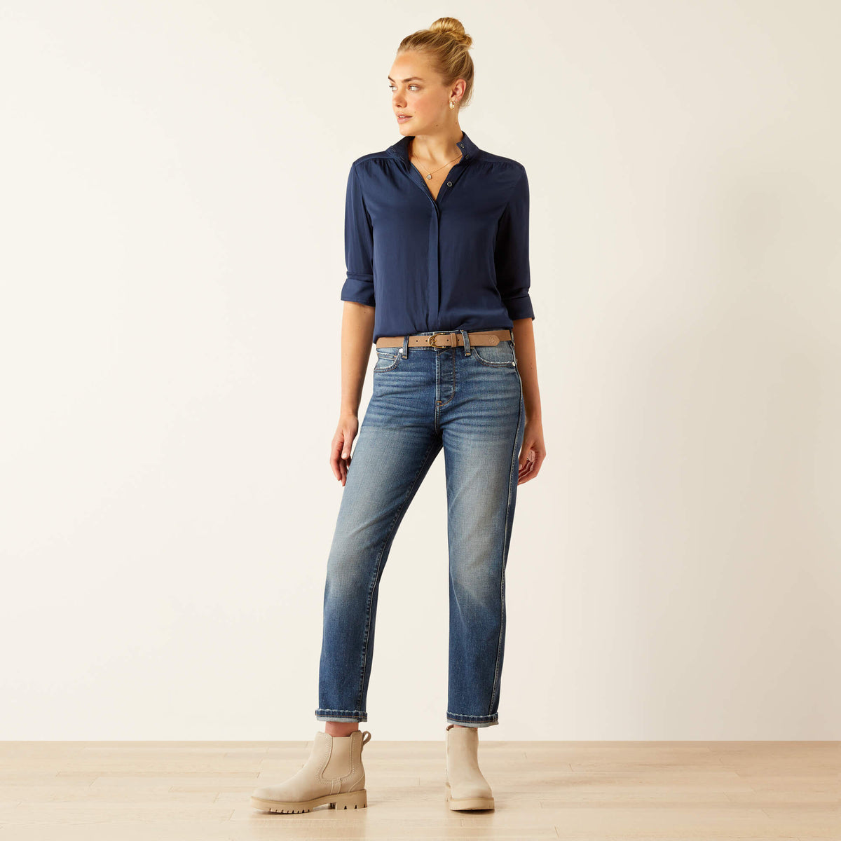 High Rise Bridle Slim Straight Leg Jeans - Ariat Sale
