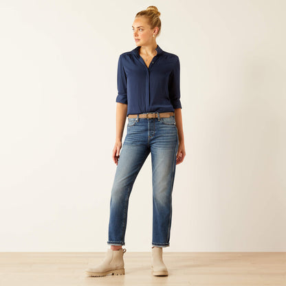 High Rise Bridle Slim Straight Leg Jeans - Ariat Sale