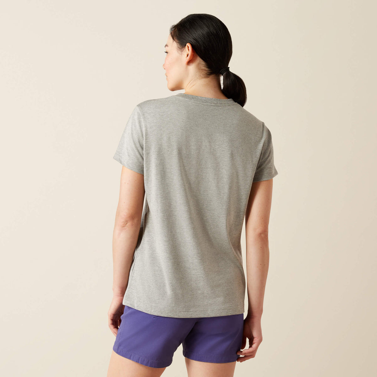 Rebar Cotton Strong Standard V-Neck T-Shirt - Ariat Trending
