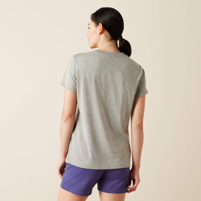 Rebar Cotton Strong Standard V-Neck T-Shirt - Ariat Trending