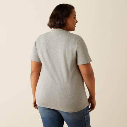 Rebar Cotton Strong Standard V-Neck T-Shirt - Ariat Trending