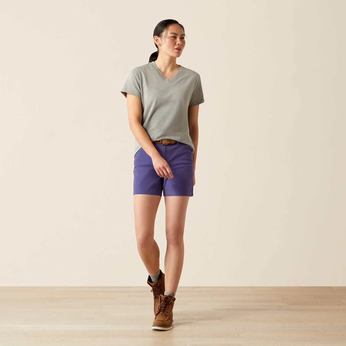 Rebar Cotton Strong Standard V-Neck T-Shirt - Ariat Trending