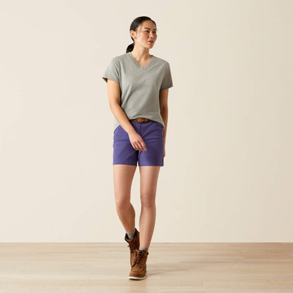 Rebar Cotton Strong Standard V-Neck T-Shirt - Ariat Trending