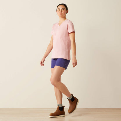 Rebar Cotton Strong Standard V-Neck T-Shirt - Ariat Top Pick