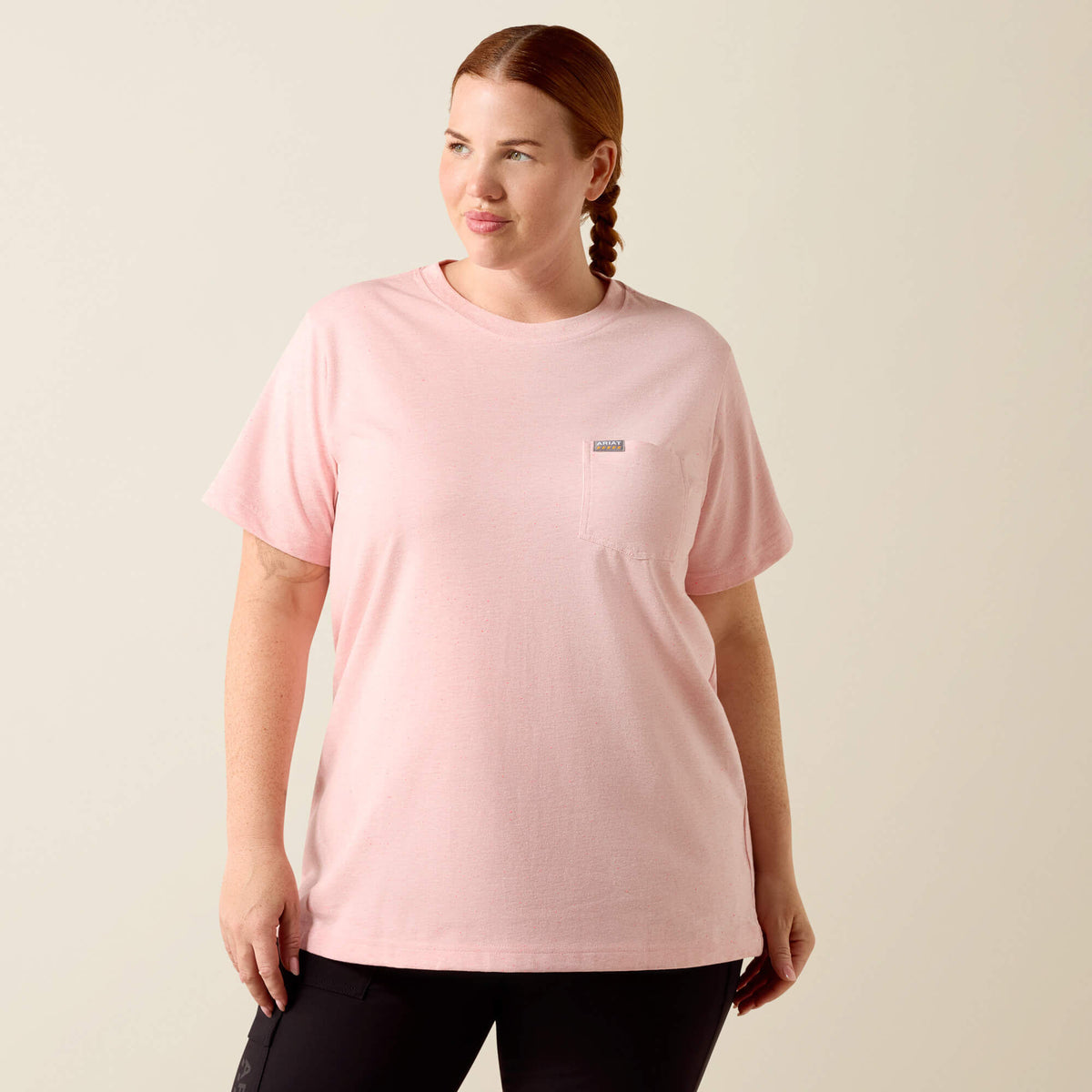 Rebar Cotton Strong Space Dyed T-Shirt - Ariat Discount