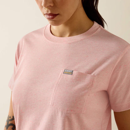 Rebar Cotton Strong Space Dyed T-Shirt - Ariat Discount