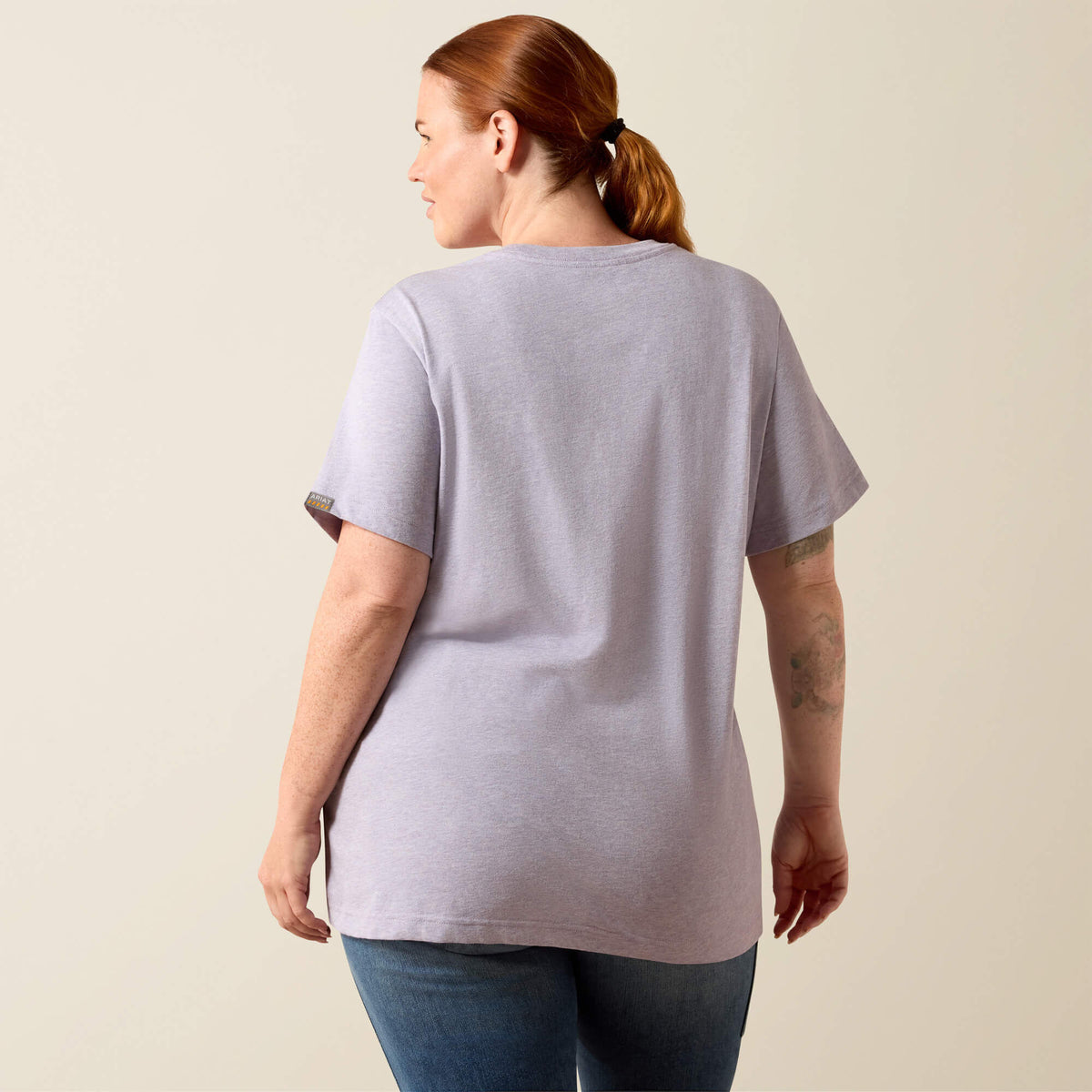 Rebar Cotton Strong Space Dyed T-Shirt - Ariat Trending