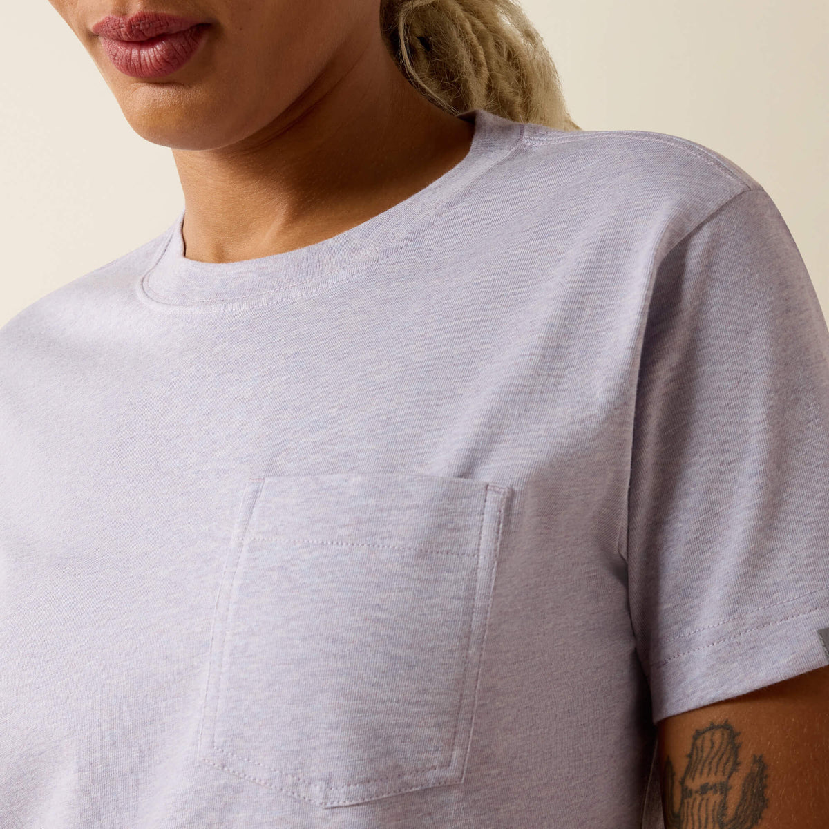 Rebar Cotton Strong Space Dyed T-Shirt - Ariat Trending