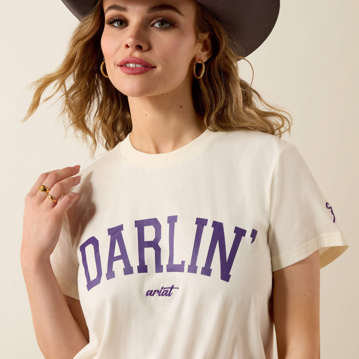 Collegiate Darlin T-Shirt - Ariat Top Pick