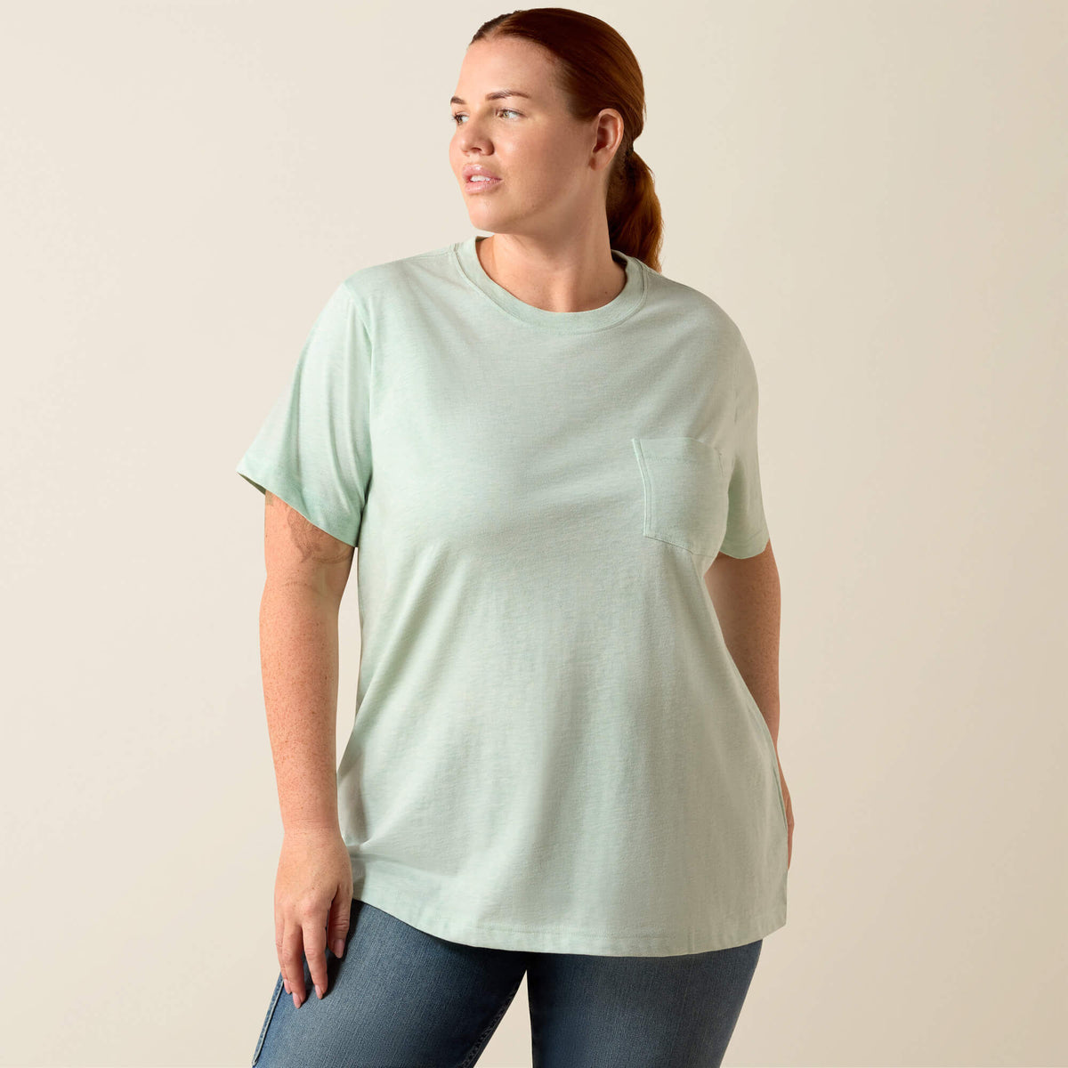 Rebar Cotton Strong Space Dyed T-Shirt - Ariat Trending