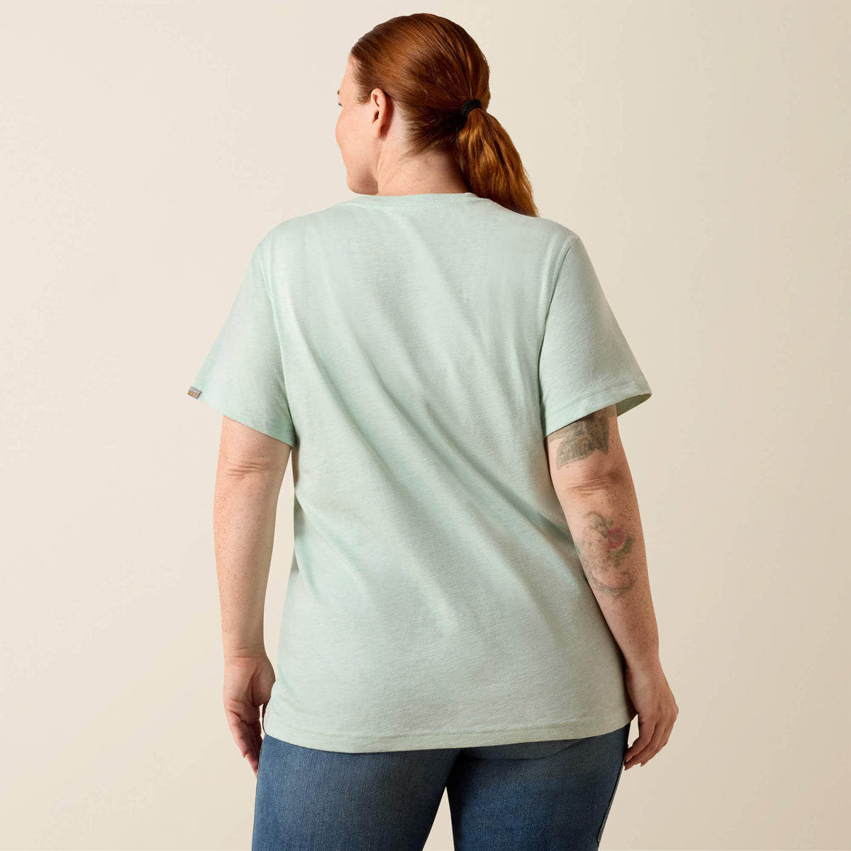Rebar Cotton Strong Space Dyed T-Shirt - Ariat Trending