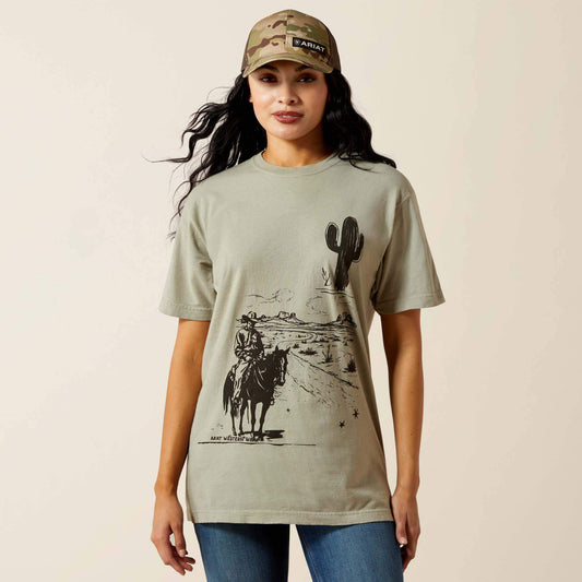 Ariat Sketchy Cowboy T-Shirt - Ariat New