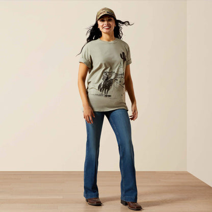 Ariat Sketchy Cowboy T-Shirt - Ariat New