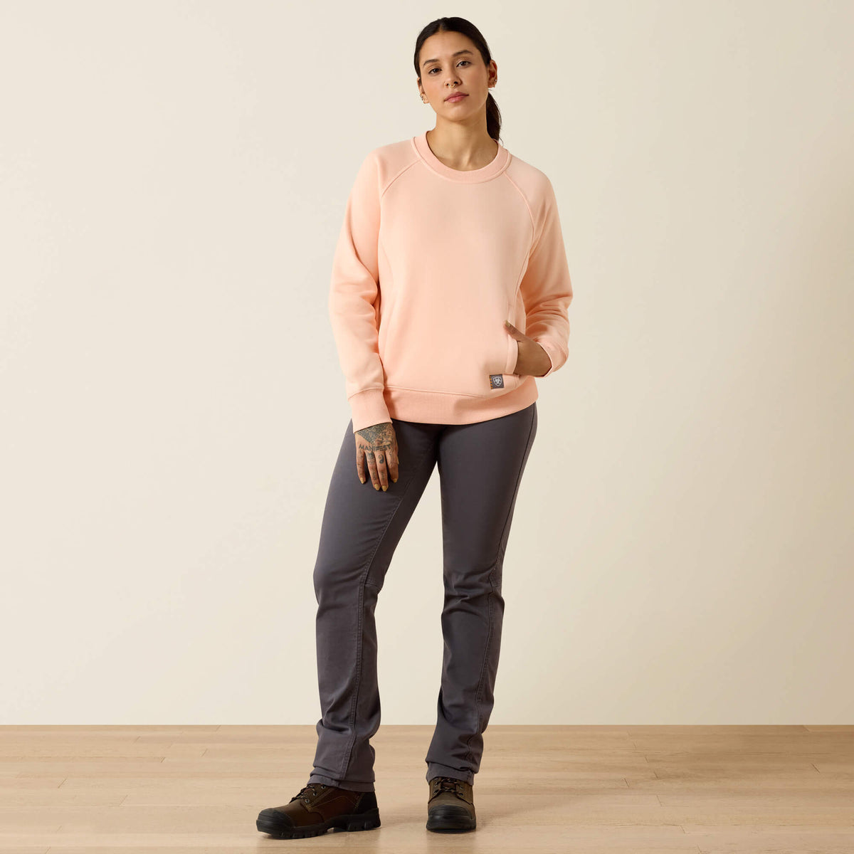 Rebar Lightweight Fleece Sweatshirt - Ariat Discount