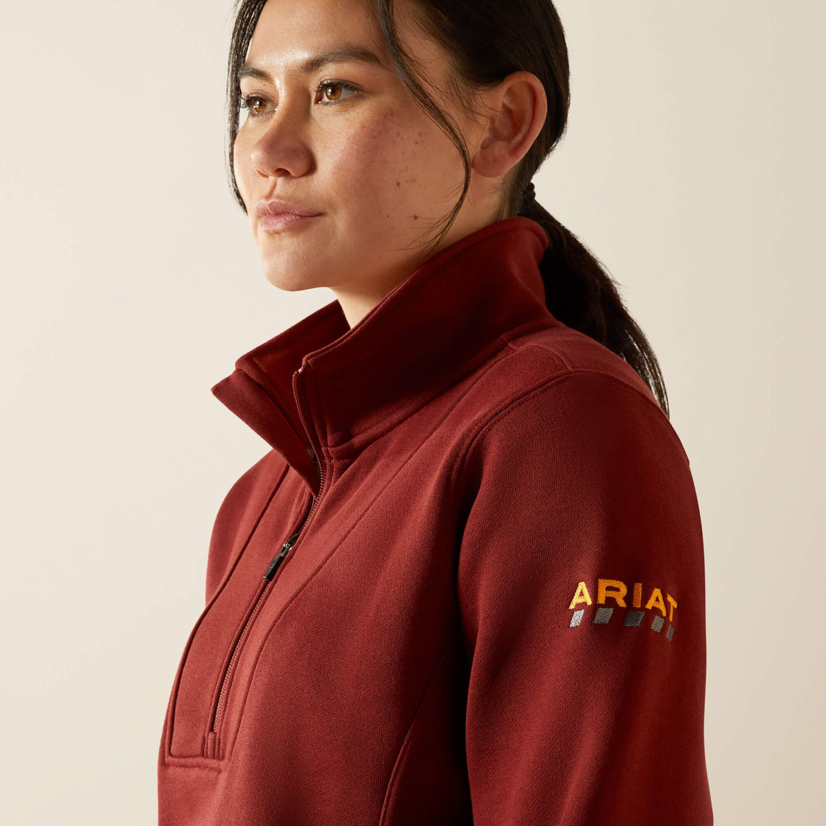 Rebar Traverse Funnel Neck Sweatshirt - Ariat Trending
