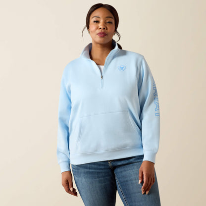Foundation Logo 1/2 Zip Sweatshirt - Ariat Best Price