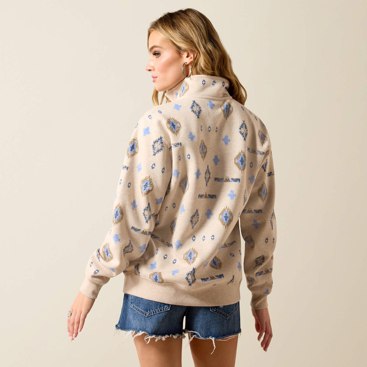 Sapphire 1/2 Zip Sweatshirt - Ariat Customer Favorite