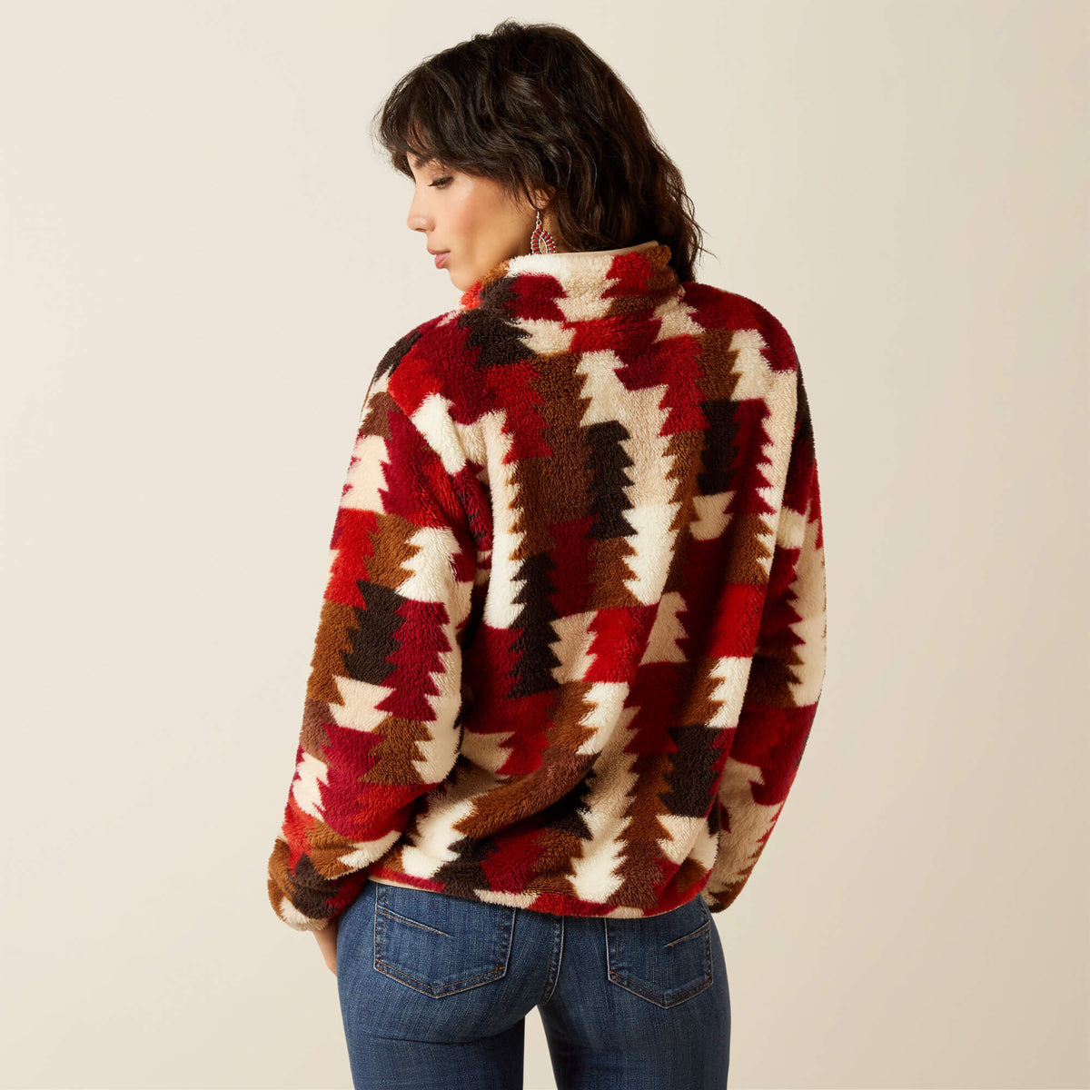 Berber Snap Front Sweatshirt - Ariat Trusted
