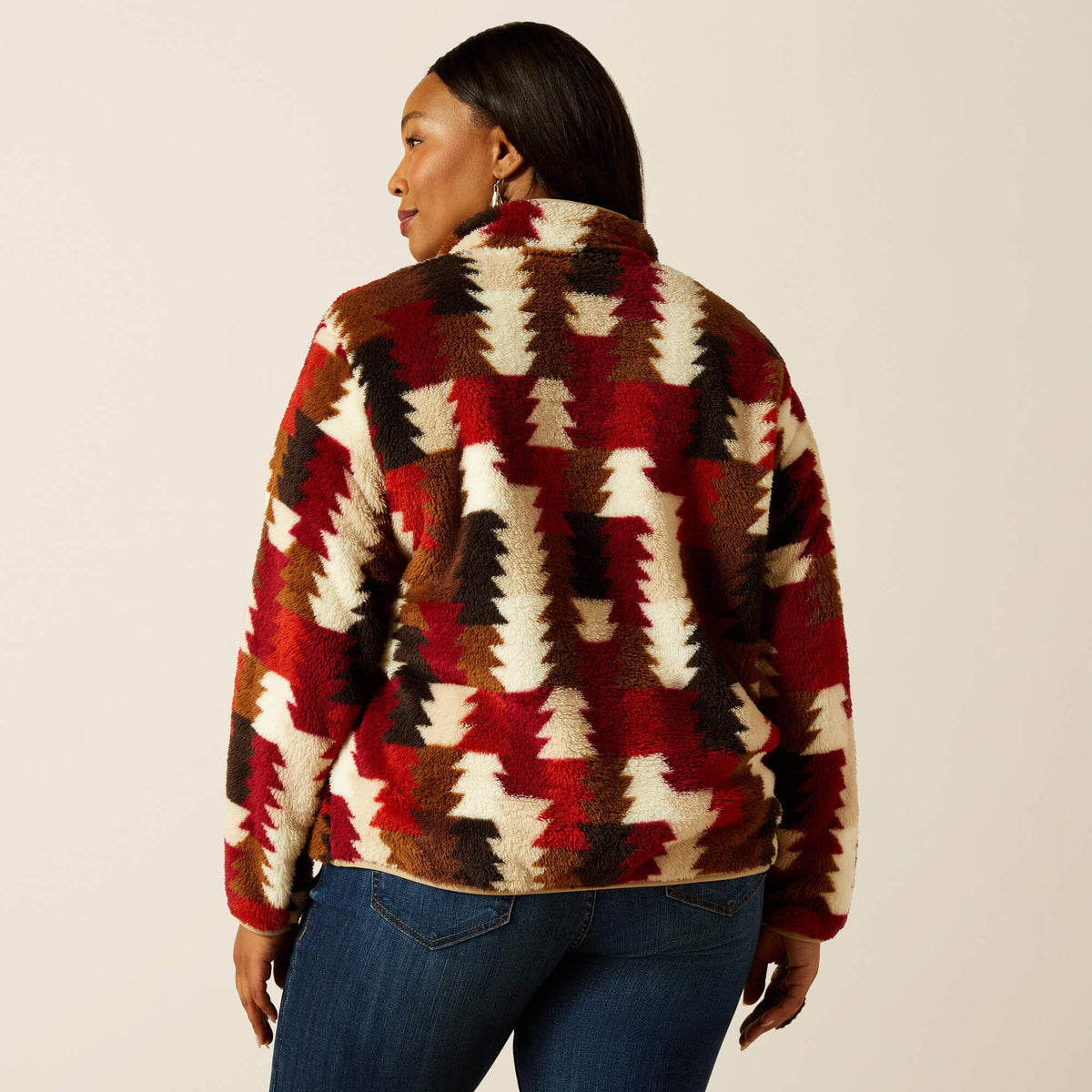 Berber Snap Front Sweatshirt - Ariat Trusted