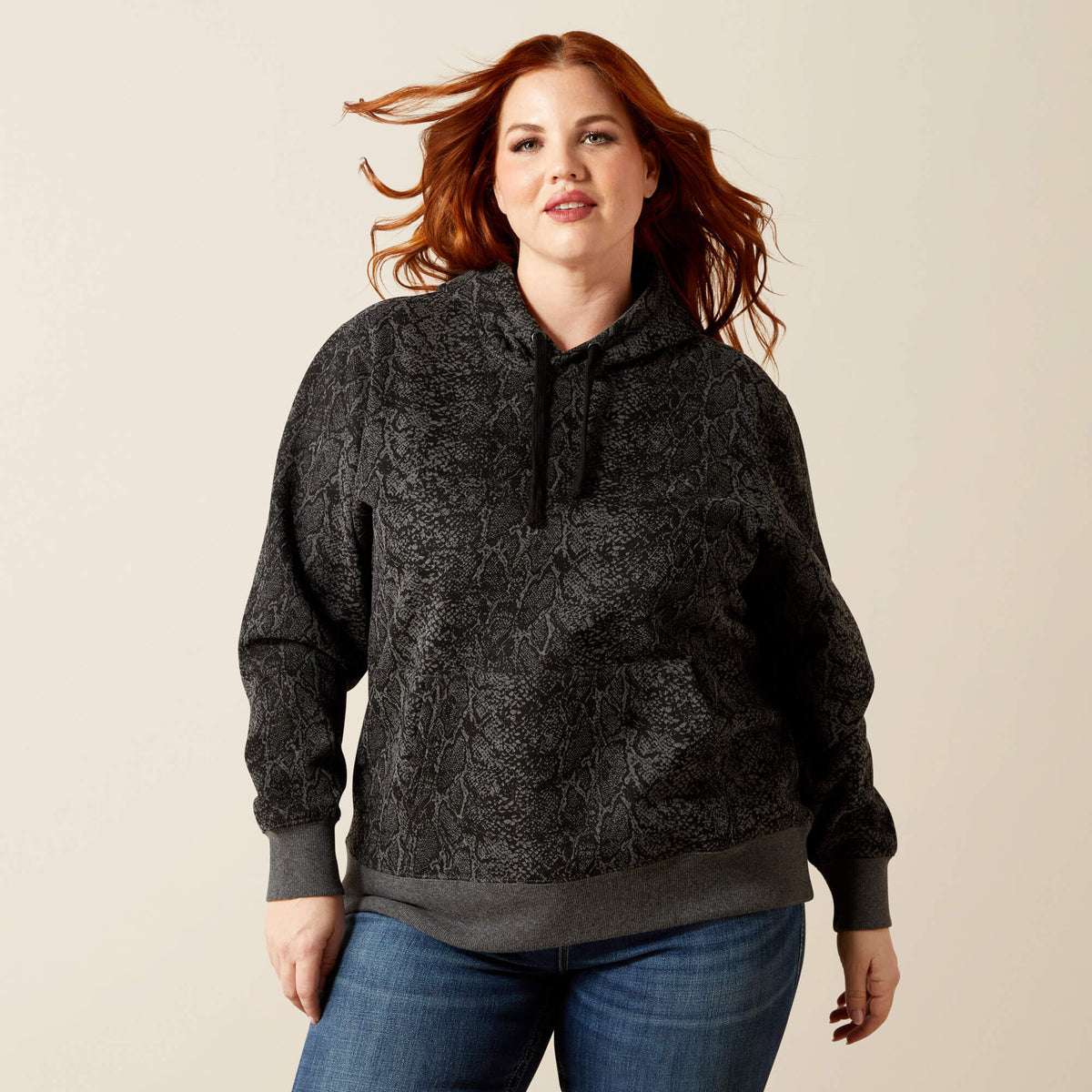 Snake Sheen Hoodie - Ariat Featured