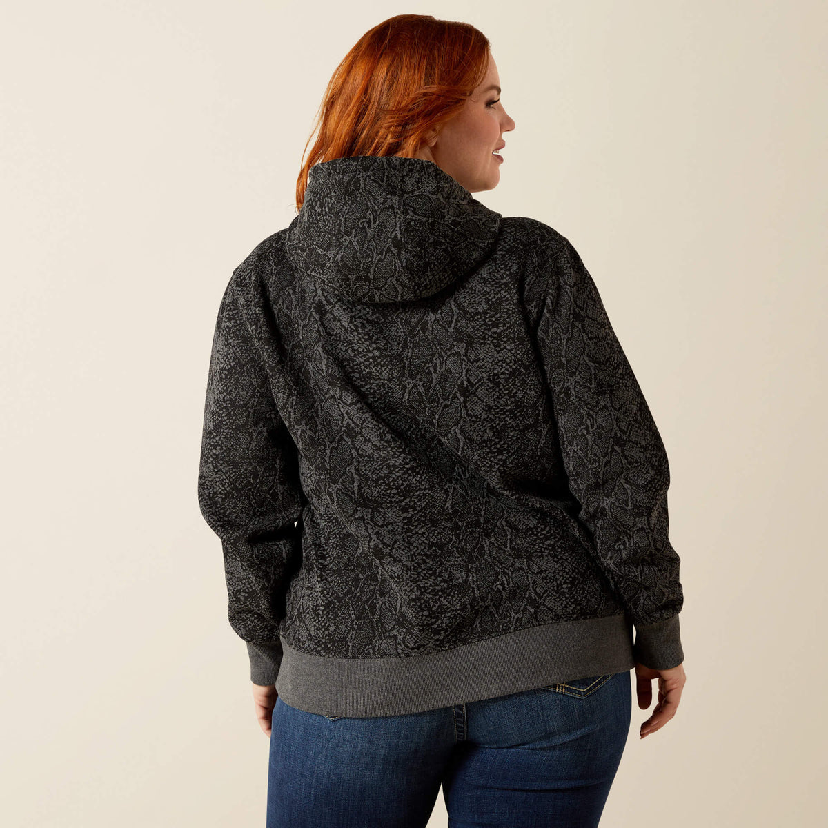 Snake Sheen Hoodie - Ariat Featured