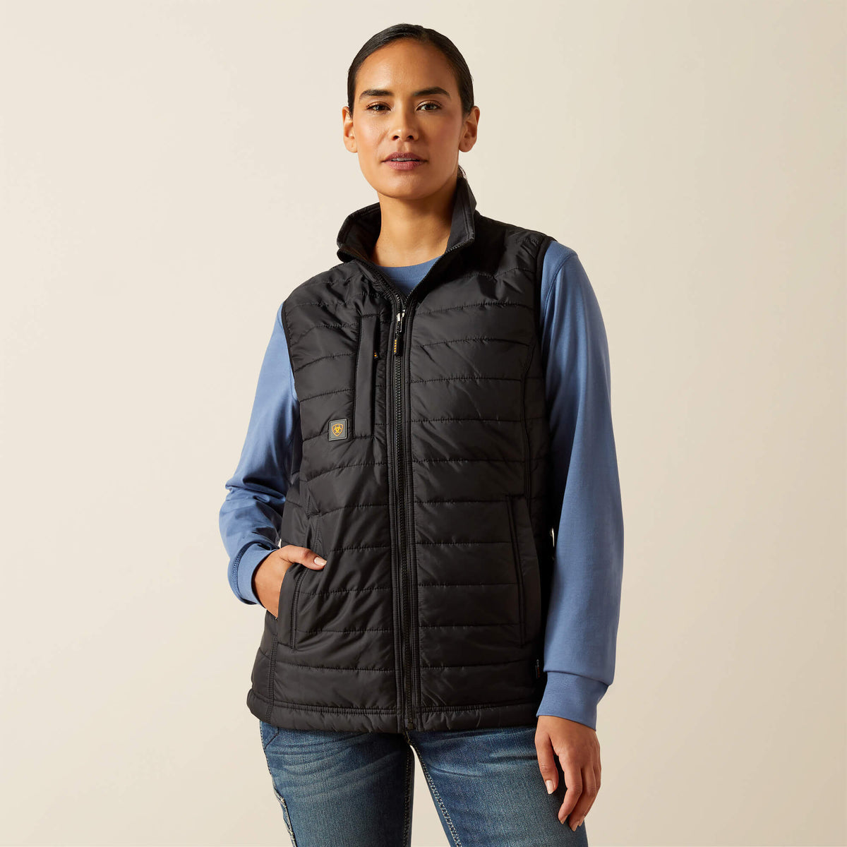 Rebar Cordura Ripstop Lightweight Insulated Vest - Ariat Quality