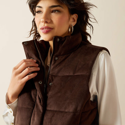Swirls Faux Leather Vest - Ariat Great Value