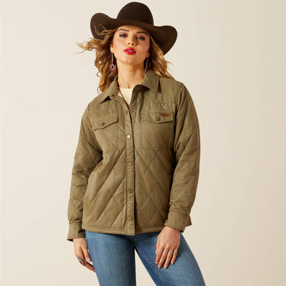 Grizzly Quilted Barn Jacket - Ariat Hot Sale