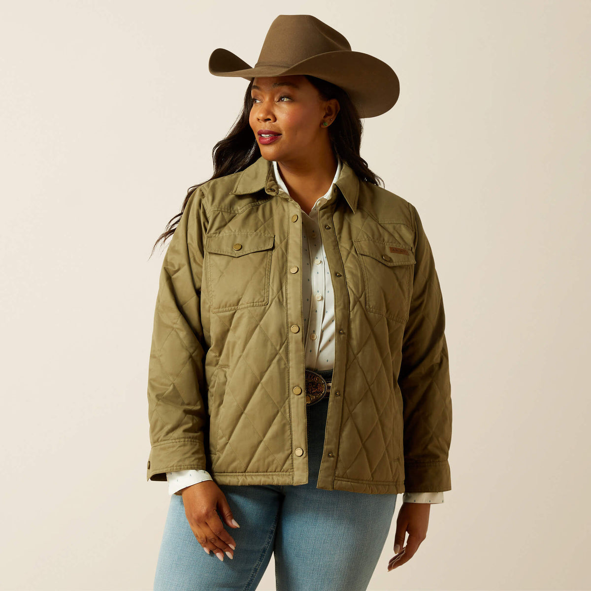 Grizzly Quilted Barn Jacket - Ariat Hot Sale