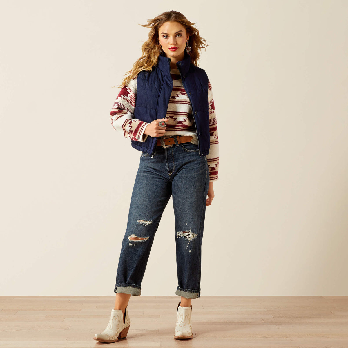 Western Swirls Vest - Ariat Everyday