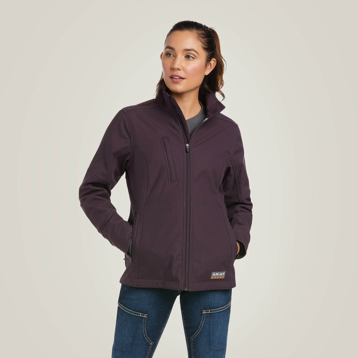 Rebar Stretch Canvas Softshell Jacket - Ariat Customer Favorite