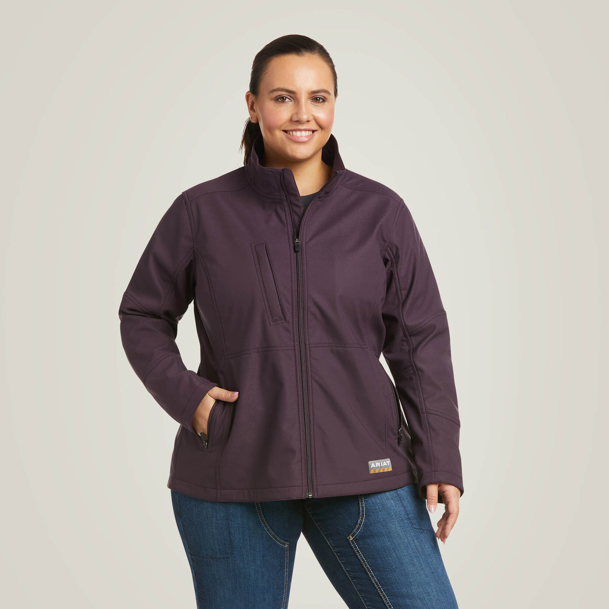 Rebar Stretch Canvas Softshell Jacket - Ariat Customer Favorite