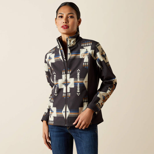 Ariat Logo Softshell Print Jacket - Ariat Great Value