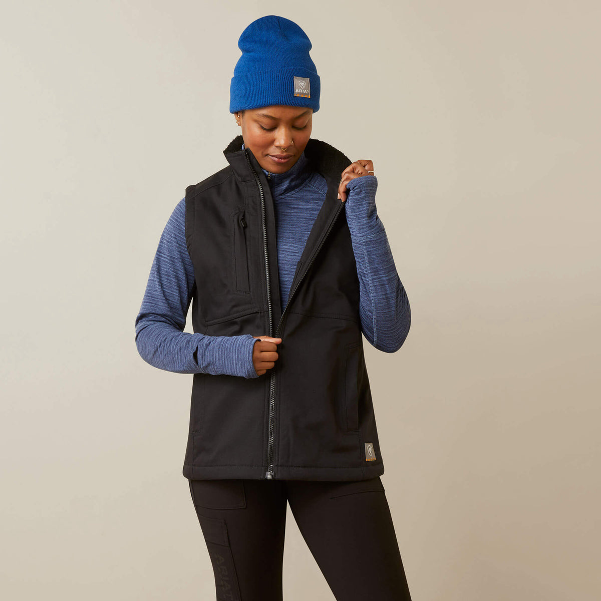 Rebar DuraCanvas Insulated Vest - Ariat Signature