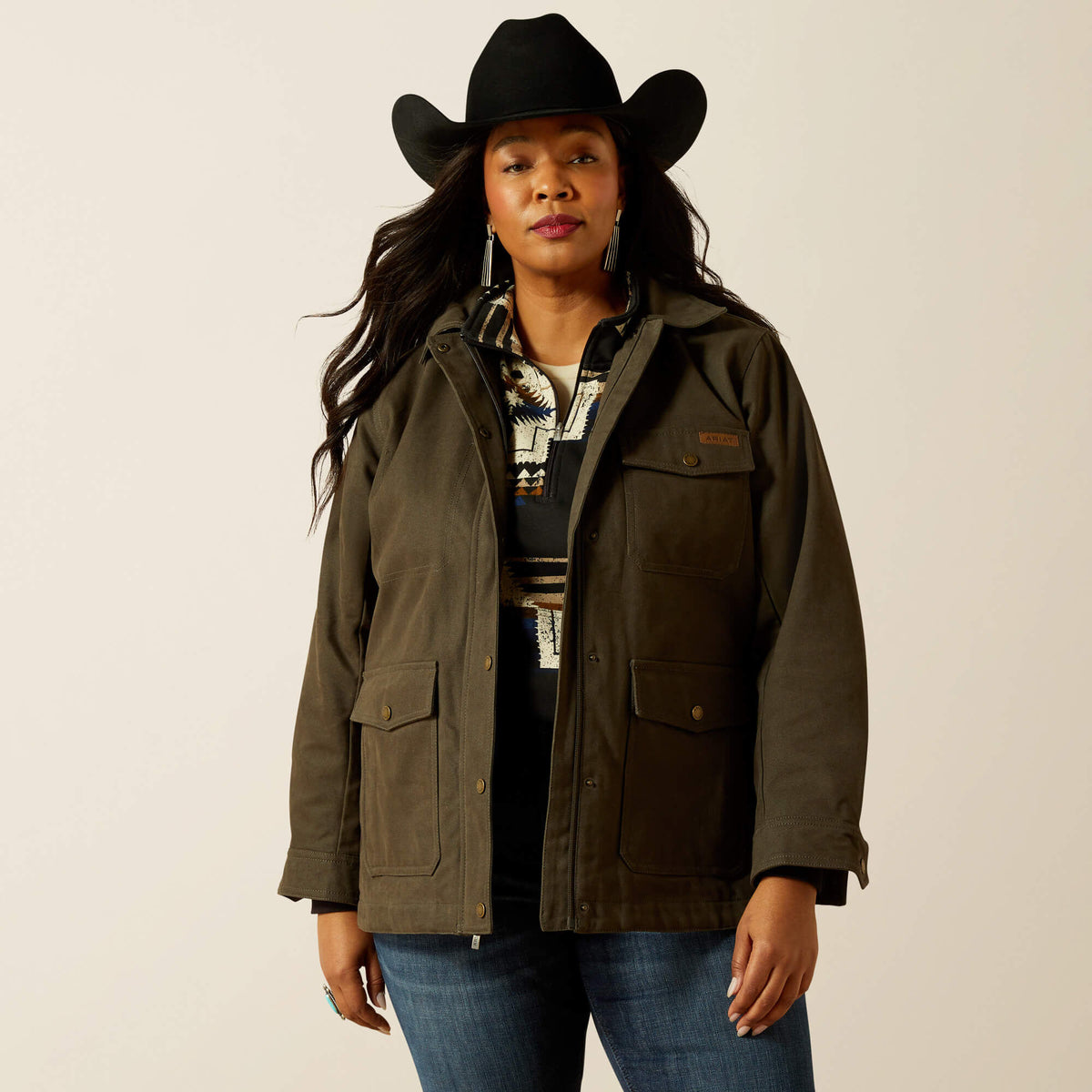 Western Canvas Chore Jacket - Ariat Quality