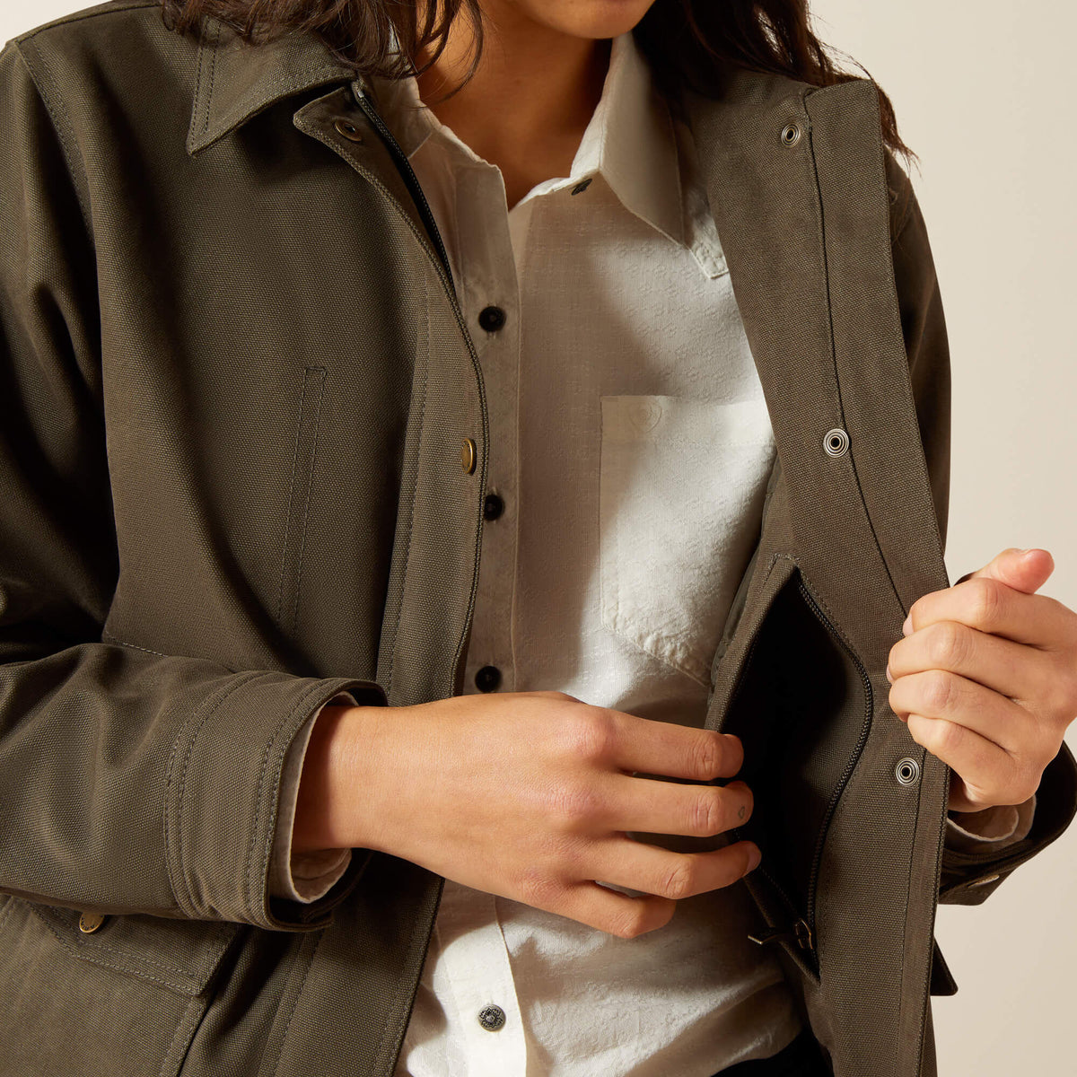Western Canvas Chore Jacket - Ariat Quality