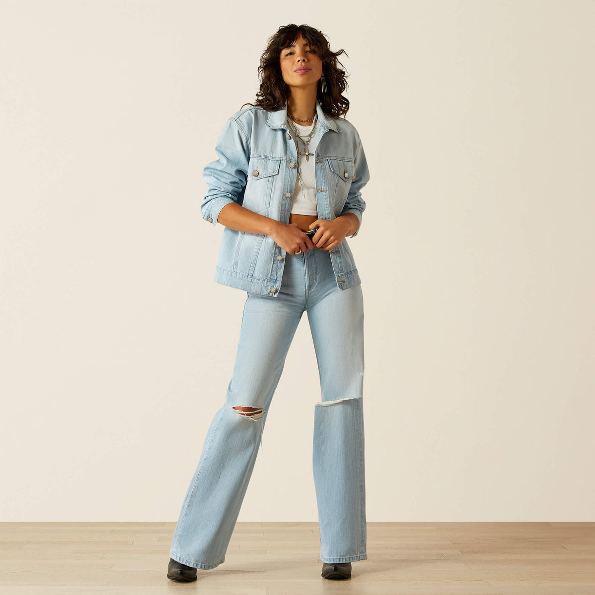 Oversized Trucker Jacket - Ariat Smart Buy