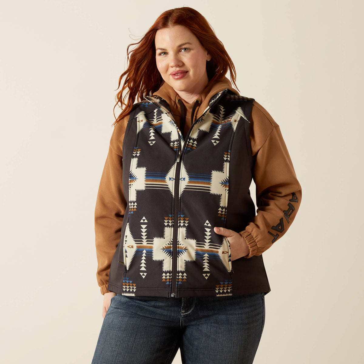 Ariat Logo Softshell Print Vest - Ariat Hot Sale