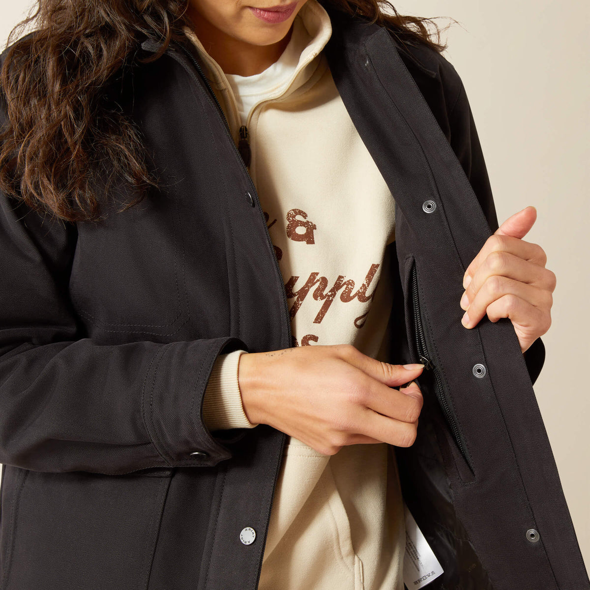 Western Canvas Chore Jacket - Ariat Trusted