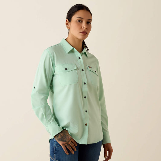 Rebar Made Tough VentTEK DuraStretch Work Shirt - Ariat Popular
