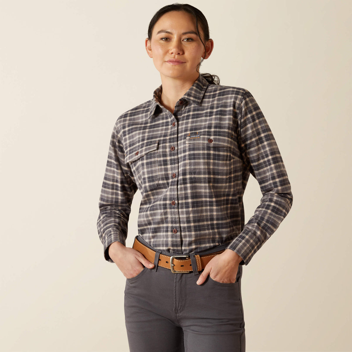 Rebar Flannel DuraStretch Work Shirt - Ariat Sale