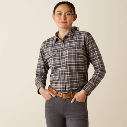 Rebar Flannel DuraStretch Work Shirt - Ariat Sale