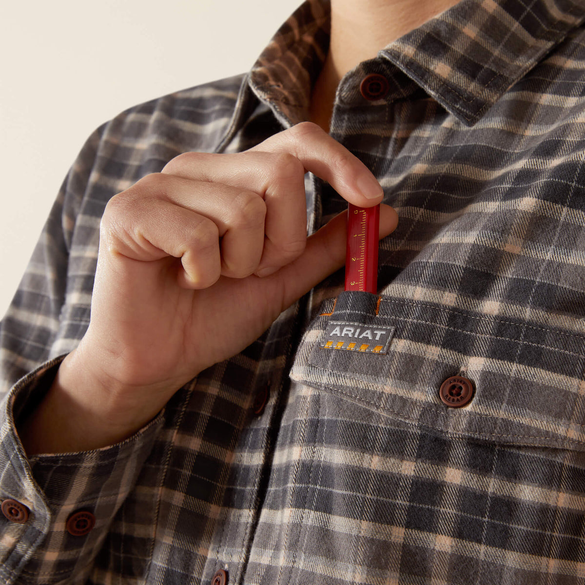 Rebar Flannel DuraStretch Work Shirt - Ariat Sale