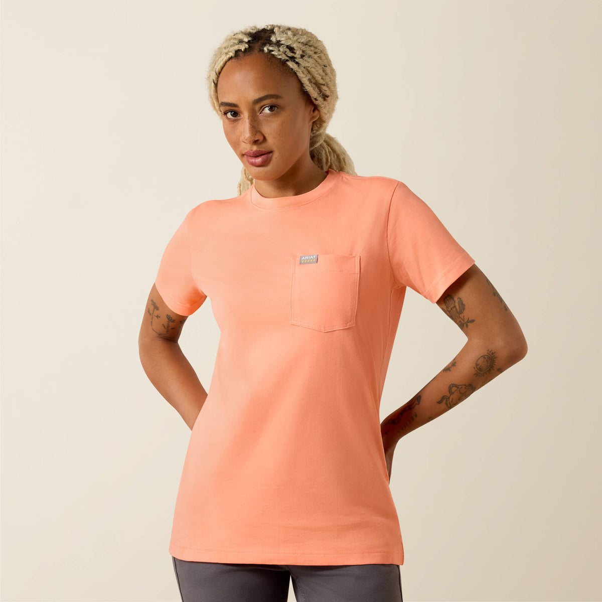 Rebar Cotton Strong Anvil Logo T-Shirt - Ariat Trending