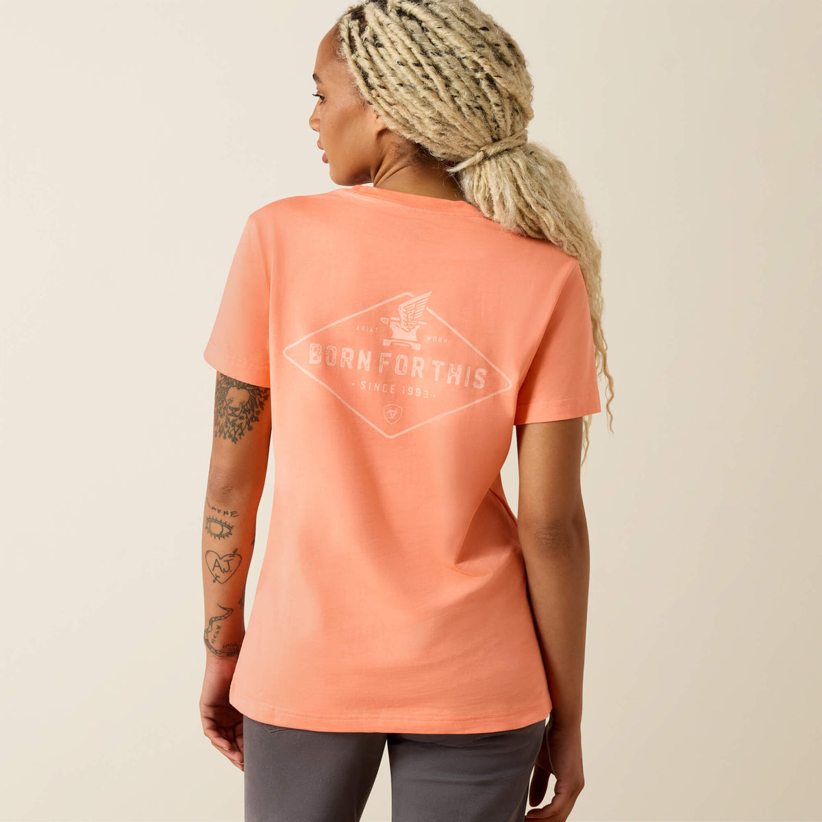 Rebar Cotton Strong Anvil Logo T-Shirt - Ariat Trending