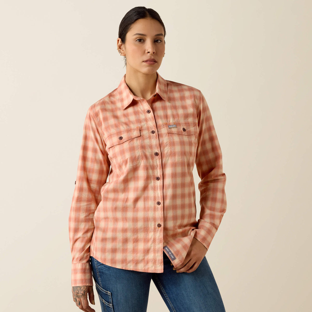 Rebar Made Tough DuraStretch Work Shirt - Ariat Trending