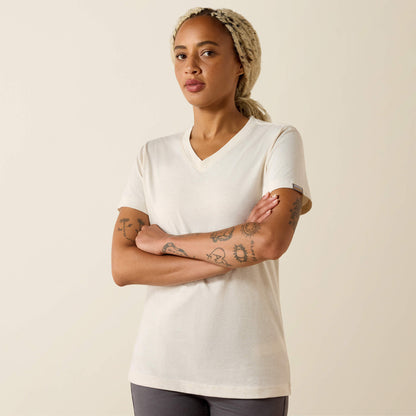 Rebar Cotton Strong Standard V-Neck T-Shirt - Ariat Best Price