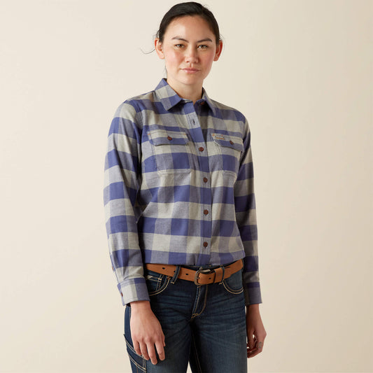 Rebar DuraStretch Flannel Tunic - Ariat Classic